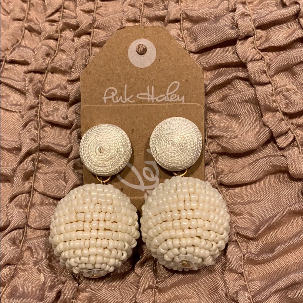 Pink Haley Earrings